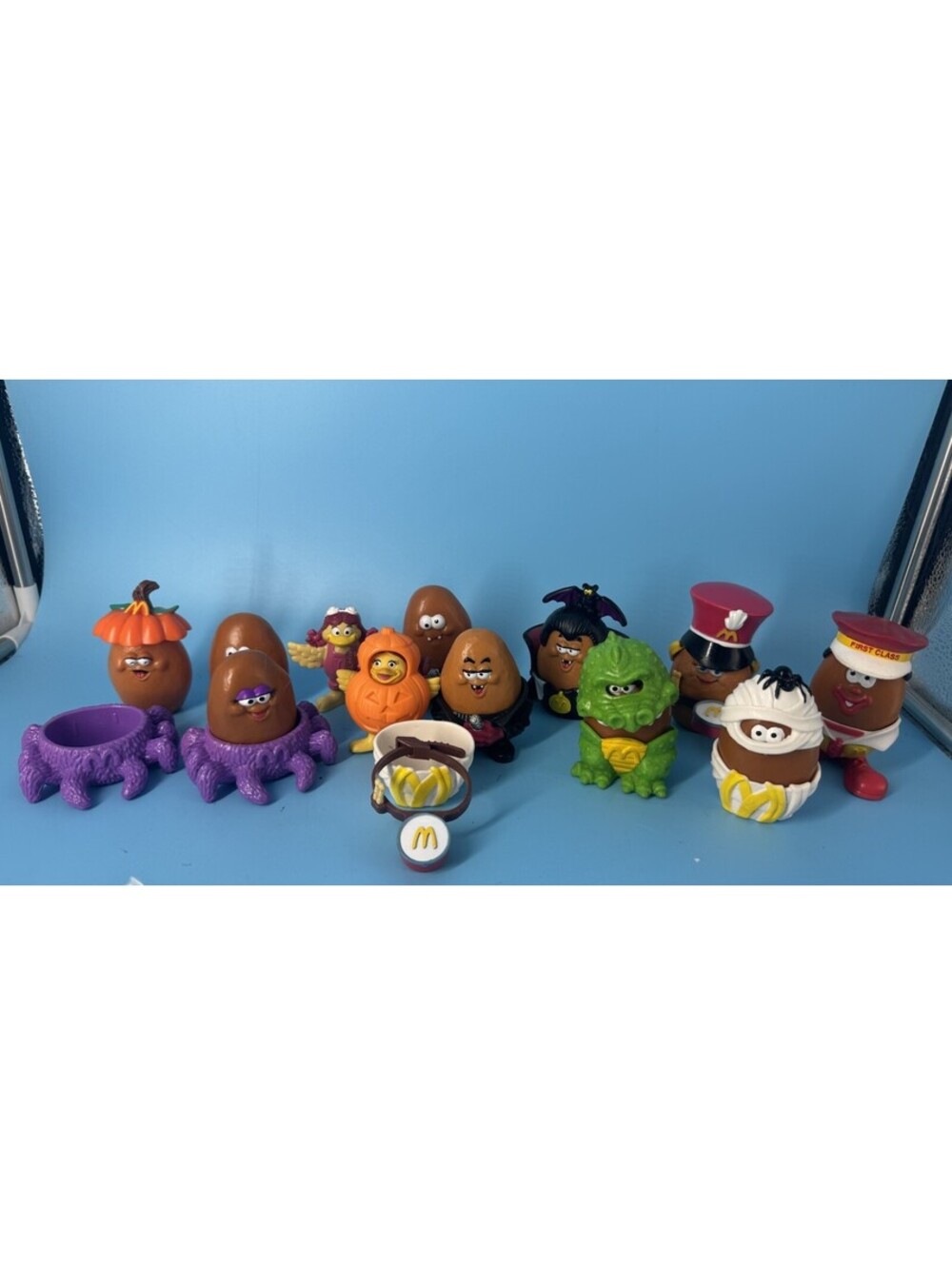 Vintage McDonalds McNugget Buddies & Halloween Lot 10 Nuggets Costumes Birdie